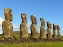 Maoi statues, Easter Island